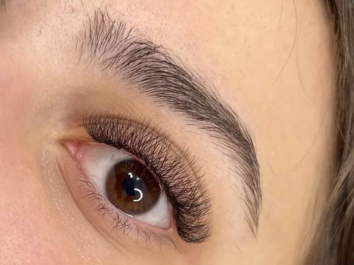 Eyelash extensions by Beautique Bar: classic volume